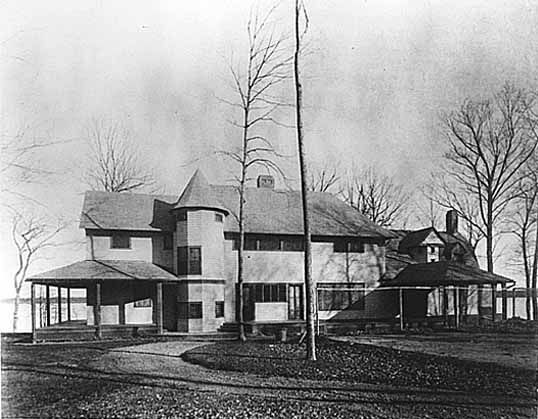 J.B. Tarbox Summer Cottage, Photo 1891, Minnesota Historical Society
