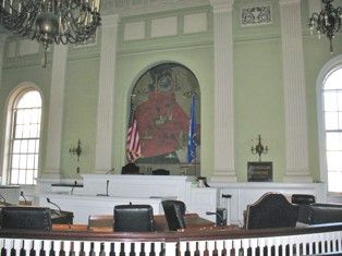 Waterbury City Hall, Interior view